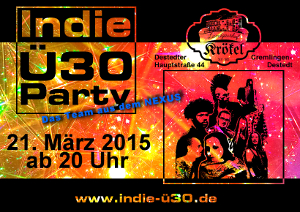 Playlists #01 bis Destedt – Indie-Ü30-Party